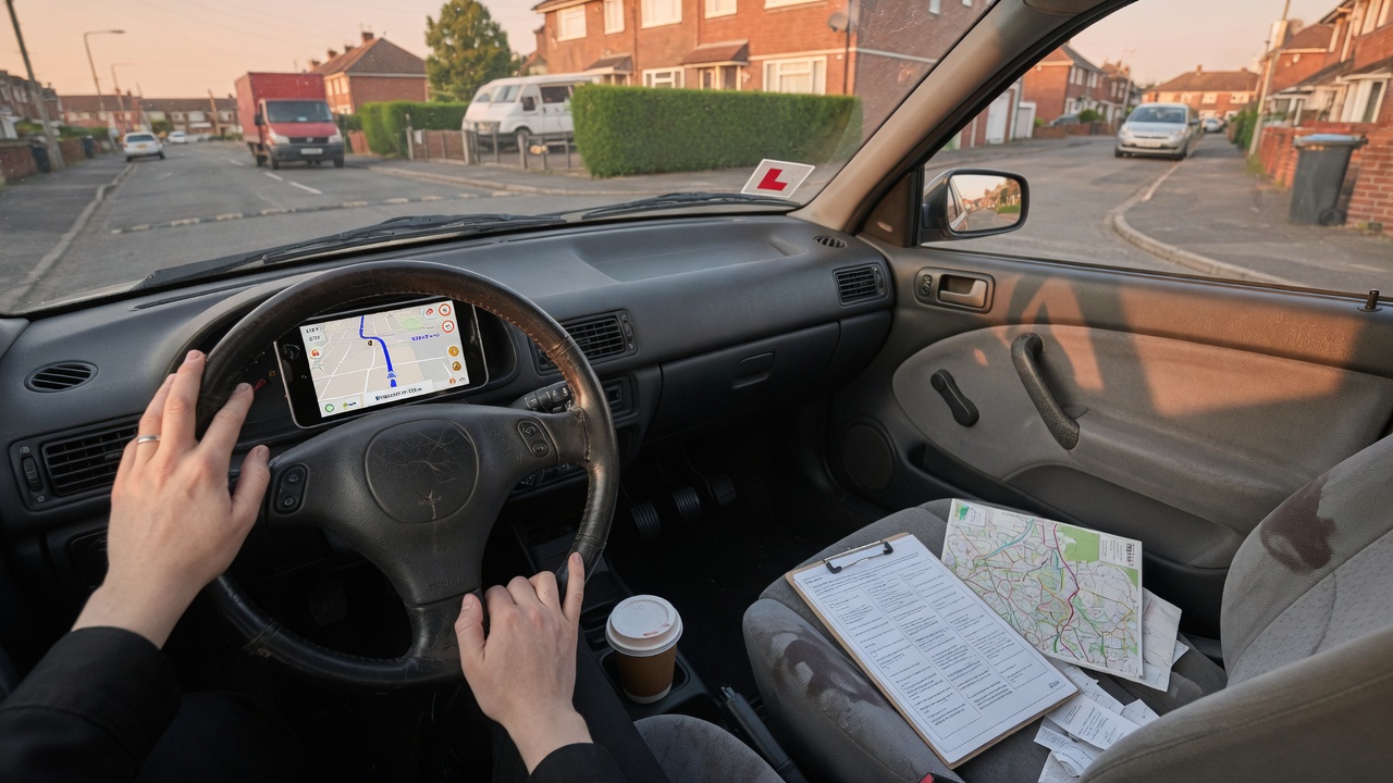 Independent driving instructor video marketing in 2026: the 60-second at-the-wheel named-instructor meet-your-instructor walkthrough that fills the recurring-lesson diary (and the polished cinematic dual-controls-and-signwritten-car reel that quietly loses first bookings)