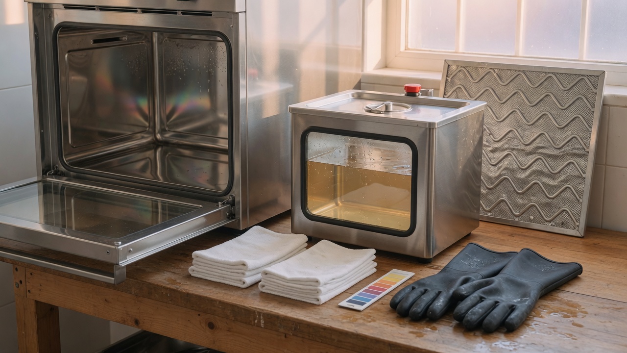 Independent oven cleaning service video marketing in 2026: the 60-second at-the-doorway named-technician meet-your-oven-cleaner walkthrough that fills the end-of-tenancy-and-AGA-Rayburn-and-insurance-fire-schedule diary (and the polished cinematic drone-over-a-signwritten-transit reel that quietly loses first jobs)