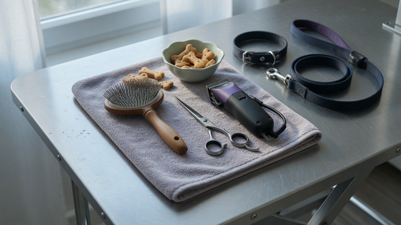 Independent pet grooming salon video marketing in 2026: the 60-second at-the-grooming-table named-groomer meet-your-dog walkthrough that fills the recurring-groom diary (and the polished cinematic before-and-after transformation reel that quietly loses regulars)