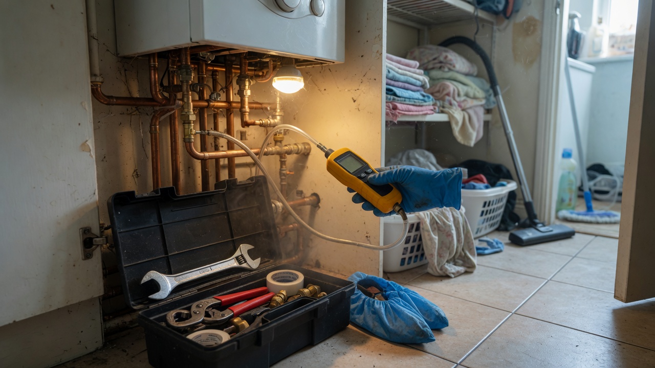 Plumber and heating engineer videos in 2026: the 60-second under-the-boiler walkthrough that fills the callout diary (and the polished cinematic van reel that quietly kills emergency jobs)