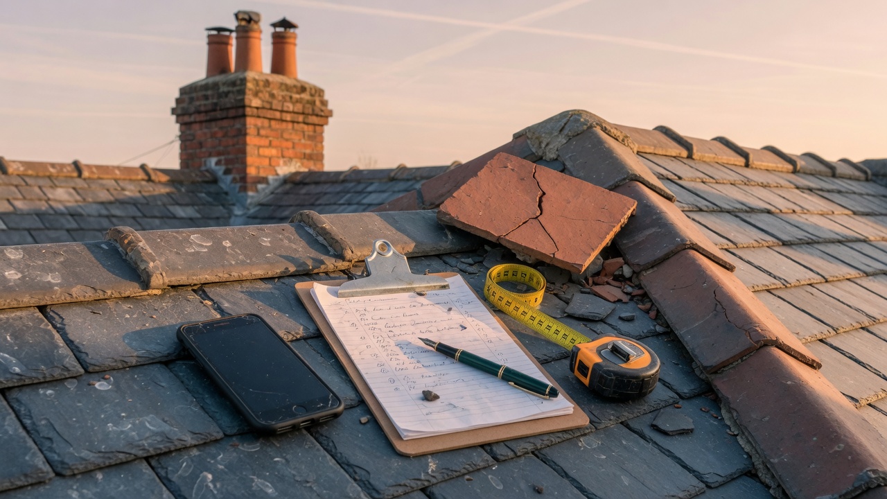 Independent roofing contractor videos in 2026: the 60-second on-the-roof named-owner walkthrough that fills the estimate diary (and the cinematic drone reel that quietly loses five-figure jobs)